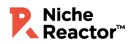 Main logo of the NicheReactor.com website